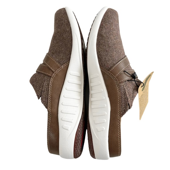 Spenco Aston Wool Slip-On Slides Tan Women’s Size 8.5B - Picture 5 of 16